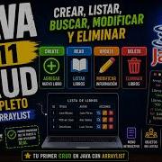 Java Desde Cero 11 CRUD Completo Con ArrayList Crear Buscar Modificar Y Eliminar