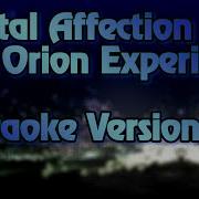 Digital Affection The Orion Experience Karaoke Version