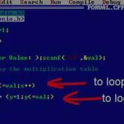 Turbo C Tutorial Part 8 Nested Loop