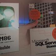 Unboxing A Sealed Copy Of Microsoft SQL 2000 Home Made 100 Subscriber Play Button