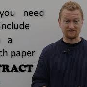 How To Write An Abstract For A Research Paper