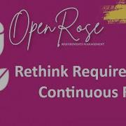 Rethink Requirements Continuous Requirements Management
