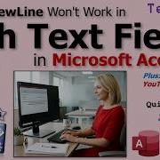 Почему VbNewLine не работает в текстовых полях Microsoft Access и как это исправить QQ 83