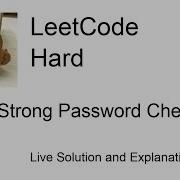 420 Strong Password Checker Leetcode Hard