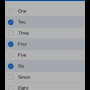 IOS Tutorial Add Check Buttons On Table View UITableView