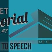 VB Net Tutorial 7 Text To Speech