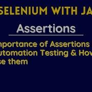 Automation Testing Tutorial For Beginners Assertion In Selenium Webdriver Testng Assertions