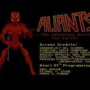 Aliants The Desperate Battle For Earth Intro For Atari ST