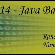 Java Basics 14 Random Numbers