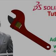 Solidworks Tutorial How To Make An Adjustable Wrench By Devendra Solidworks Cad 3d