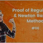 6 Proof Of Regula Falsi Newton Raphson Method Numerical Methods Engineering Mathematics