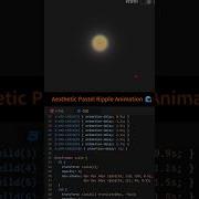 This CSS Ripple Will Blow Your Mind HTML CSS Animation Shorts Fxyoeditz