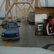Dashcam Shows Louisville Bridge Crash That Left Semi Hanging Over Ohio River