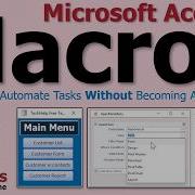 How To Use Macros In Microsoft Access