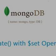 Update With SET Operator MongoDB