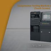 TBTCTM 3000ZW Compression Testing Machine With Touch Screen