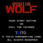 Operation Wolf Master System PSG 60Hz US Intro Attract Mode