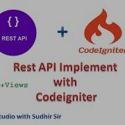 Rest Api Implement With Codeigniter