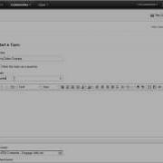 Using Connections Start A Forum Topic