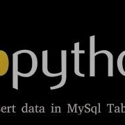 Python With Mysql Tutorial Insert Data In Table