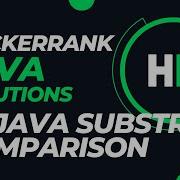 Day 16 Java Substring Comparison Hackerrank Java Solutions Hindi