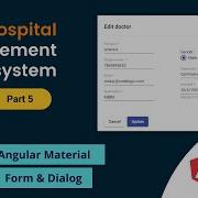 Hospital Management System Using Angular And Firebase Angular Material Firebase CRUD Part 5