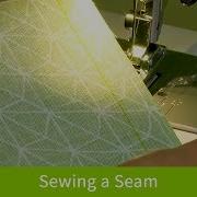Sewing A Seam With The Baby Lock Zest