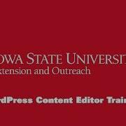 WordPress Training Content Editor Shortcode Block