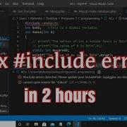 How To Fix Include Error Detected Class 9 C Languages Tutorial 1