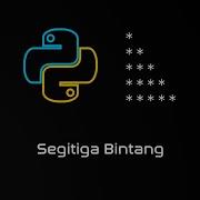 Membuat Segitiga Bintang Dengan 3 Baris Kode Python