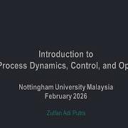Introduction To Applied Process Dynamics Control And Optimization