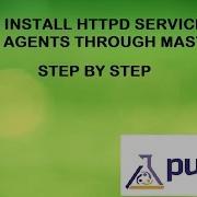 How To Install Httpd Apache Package On Puppet Client Using Puppet Master