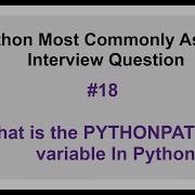 Python Interview Questions 18 What Is The PYTHONPATH Variable In Python