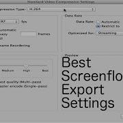 Best Screenflow Export Settings HD