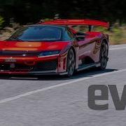 Flat Out In The 3 6m Ferrari F80 No V12 Required Evo DIARIES