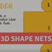 3D Shape Nets For Kids 3D Shapes For Kids Geometric Nets Shapes For Kids What Is A Shape Net