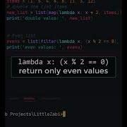 Lambda Function In Python SHORTS