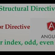 Angular 9 Tutorial 15 NgFor Structural Directive In Angular Structural Directives