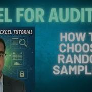 How To Choose Random Sampling In Excel Excel For Auditing Auditors