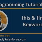 22 Java This And Final Keywords Learn Java Programming By Sanjay Gupta