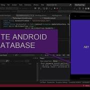 SQLite Database In NET MAUI App Android IOS WinUI