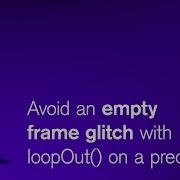 Remove An Empty Frame Glitch When Using Time Remapping With LoopOut In After Effects