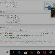6 Multi Dimensional Arrays And Arange Function In Numpy
