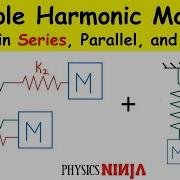 Simple Harmonic Motion Springs In Series Vs Parallel And Vertical Springs