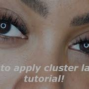 DETAILED Cluster Eyelash Application Tutorial PETITE SUE DIVINITII