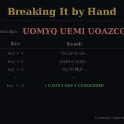 Why The Caesar Cipher Is Useless Brute Force Keyspace Explained