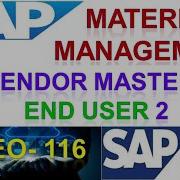 How To Configure Vendor Master End User In Material Management Vendor Master Sap DK TECHNOLOGIES