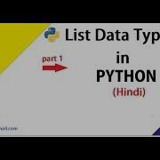 Python Tutorial In Hindi Use Of List In Python Hindi Manish Nain