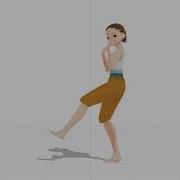 A Semi Complete VRoid Model Of Chell Dancing In MMD