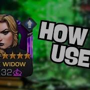 HOW TO USE BLACK WIDOW CLAIRE VOYANT MCOC
